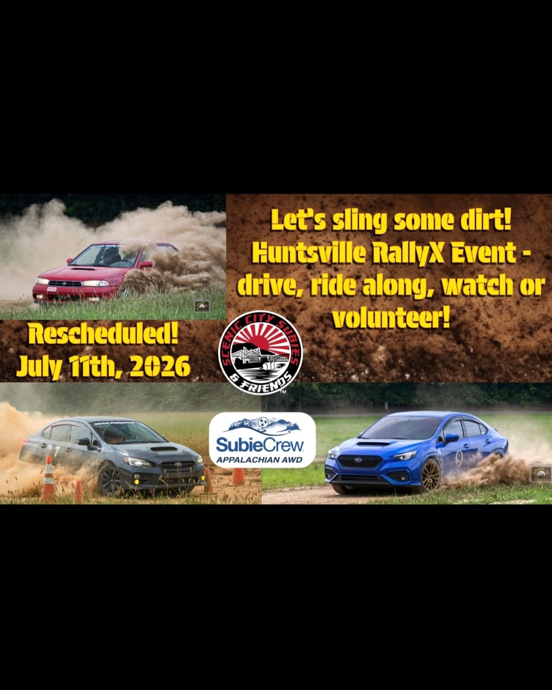 RallyCross Alabama with Scenic City Subies & Appalachian AWD SubieCrew