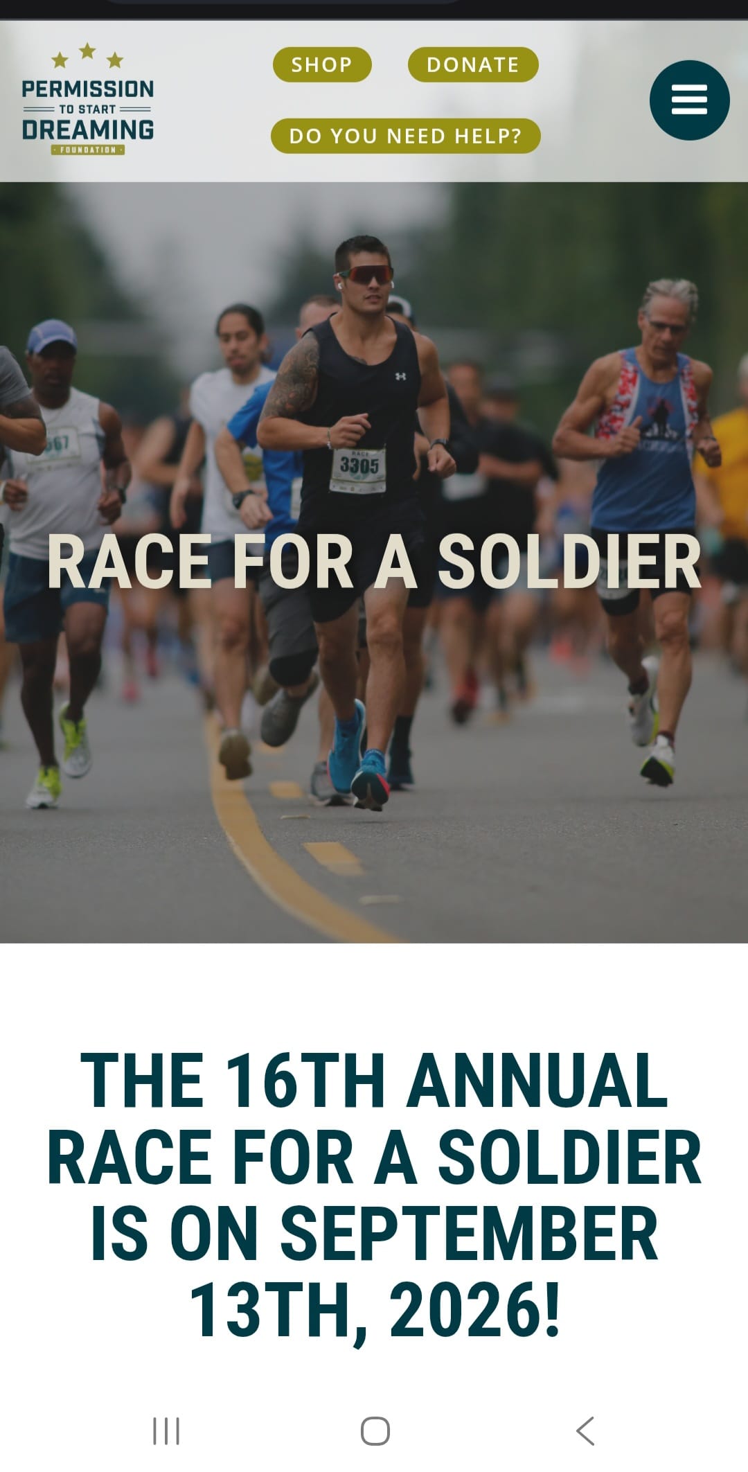 Race for a Soldier