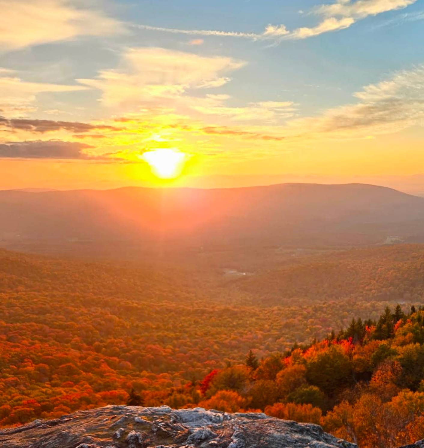 Mountain top Sunset Hike